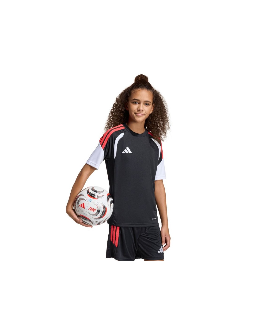adidas Tiro 26 League Jersey for kids black and red KB1