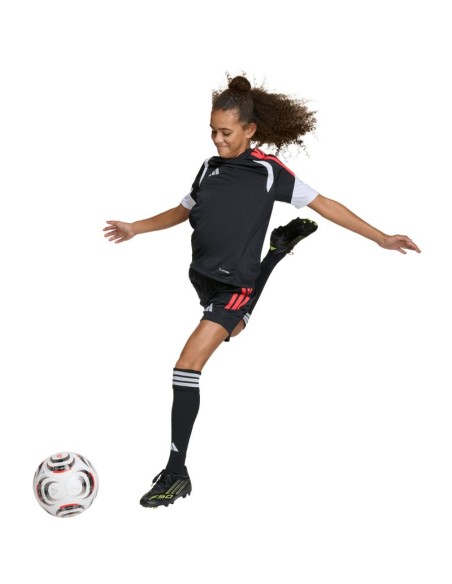 adidas Tiro 26 League Jersey for kids black and red KB1326
