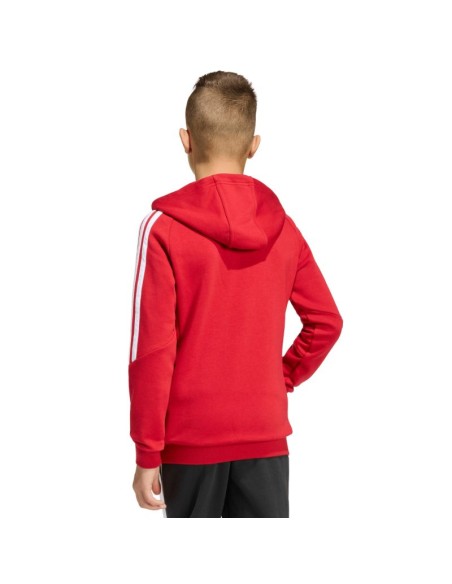 adidas Tiro 26 League Sweat Full Zip Hoodie for Kids Red KF9101