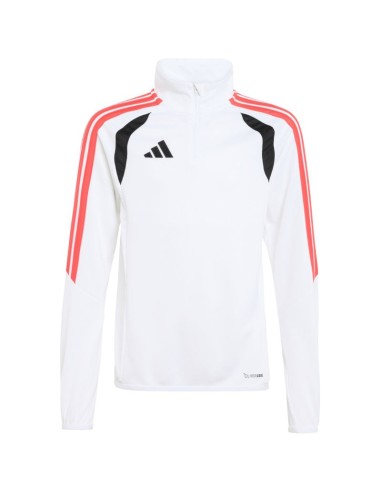 adidas Tiro 26 League Training Top Kids Sweatshirt White Black and Red KR0370