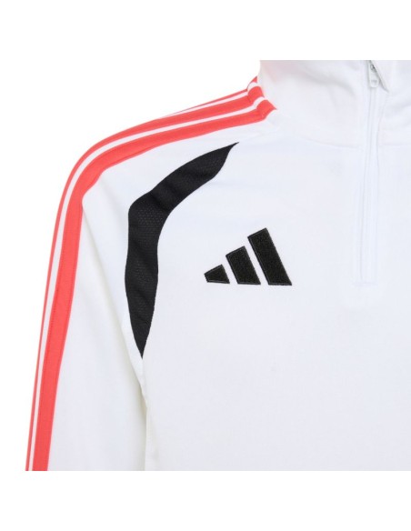 adidas Tiro 26 League Training Top Kids Sweatshirt White Black and Red KR0370