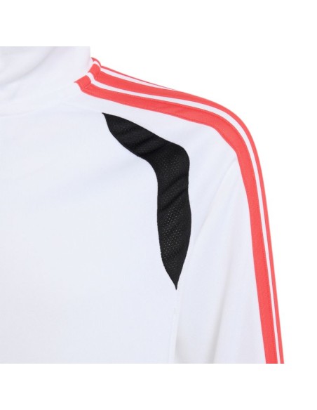 adidas Tiro 26 League Training Top Kids Sweatshirt White Black and Red KR0370