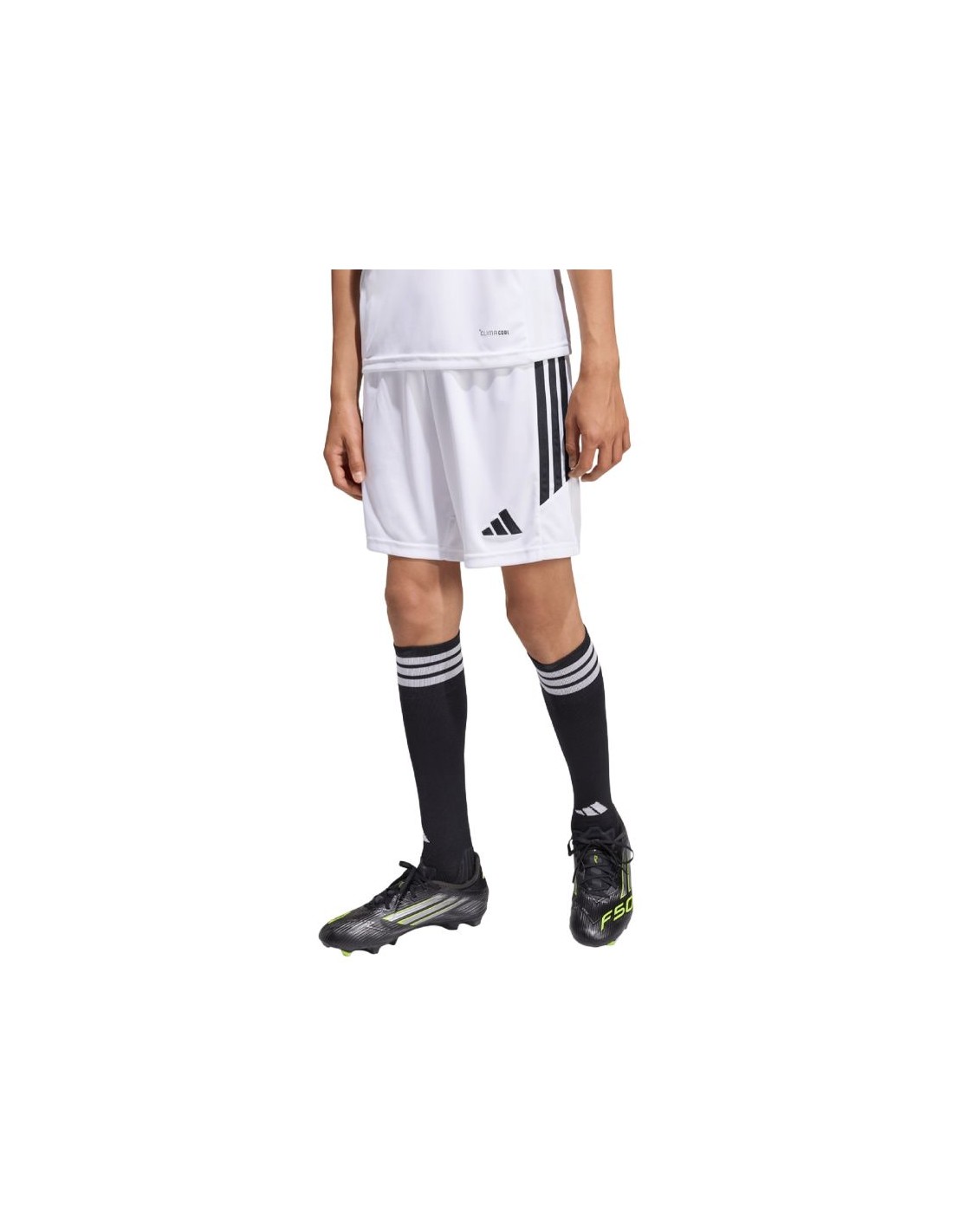 adidas Tiro 26 League kids' shorts white and black KA88