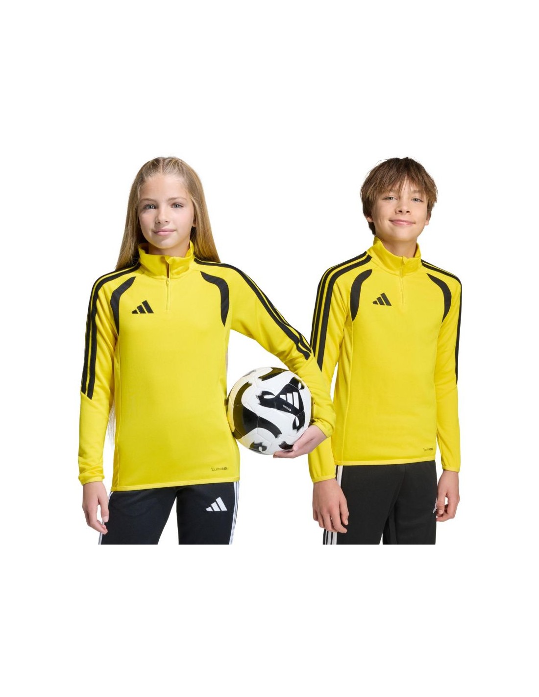 adidas Tiro 26 League Training Top Yellow and Black Kids Sweatshirt JY7158