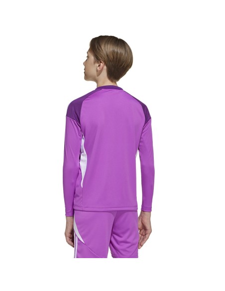adidas Tiro 25 Competition purple kids' goalkeeper jersey JJ1934