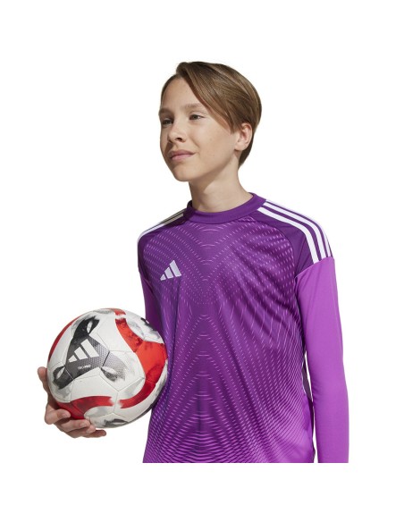 adidas Tiro 25 Competition purple kids' goalkeeper jersey JJ1934