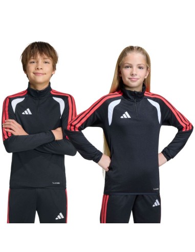 adidas Tiro 26 League Training Top for kids black white and red JY7159