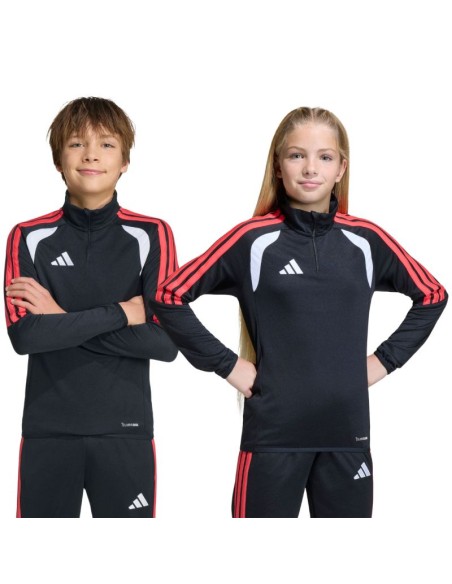 adidas Tiro 26 League Training Top for kids black white and red JY7159
