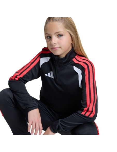 adidas Tiro 26 League Training Top for kids black white and red JY7159