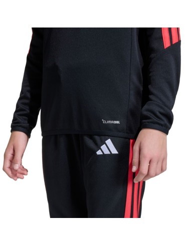 adidas Tiro 26 League Training Top for kids black white and red JY7159