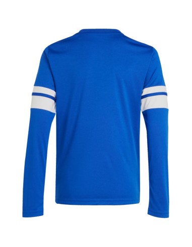 adidas Squadra 25 Long Sleeve Kids TShirt Blue JJ0046