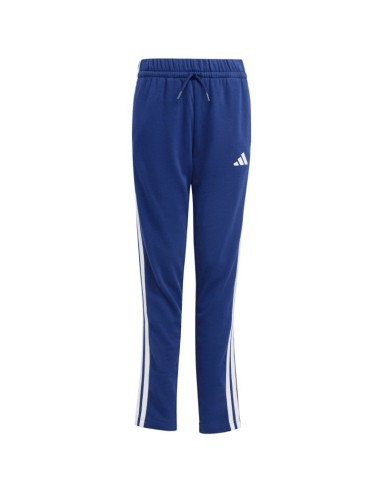 adidas Seasonal Essentials Tiberio 3Stripes French Terry Tracksuit for Kids Navy Blue JI6035