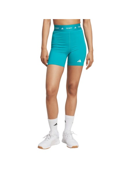 adidas Techfit Turquoise Women's Shorts JW7561