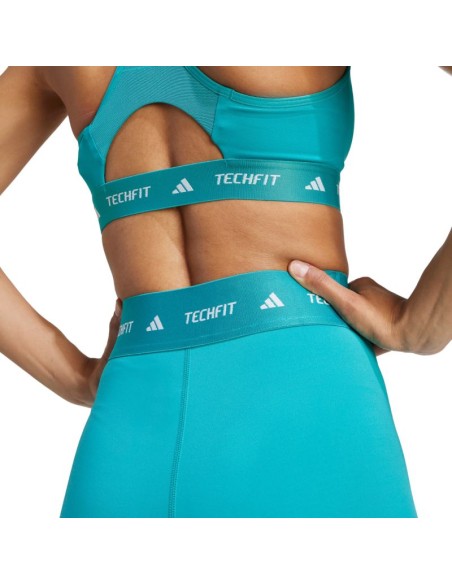 adidas Techfit Turquoise Women's Shorts JW7561