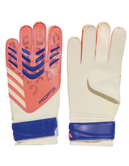 adidas Predator Glove Training Goalkeeper Gloves White and Orange JN5355