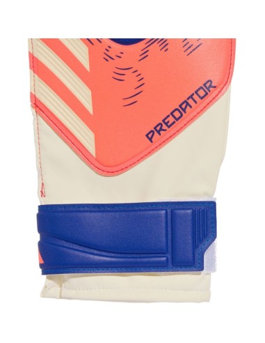 adidas Predator Glove Training Goalkeeper Gloves White and Orange JN5355