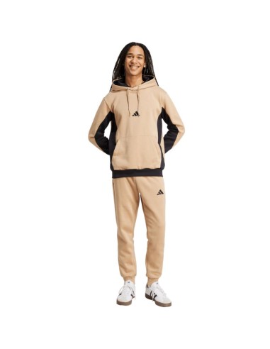adidas Sportswear Fleece Colorblock Hooded M KB5265 tracksuit