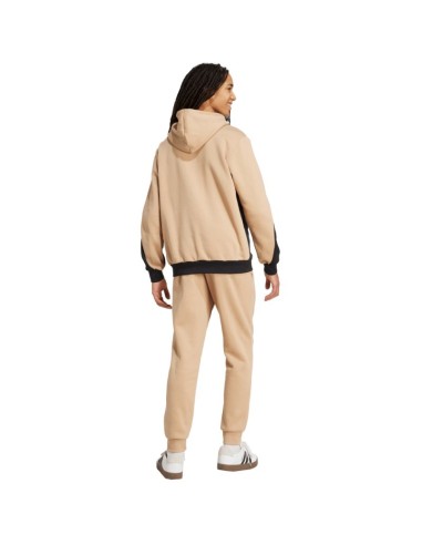 adidas Sportswear Fleece Colorblock Hooded M KB5265 tracksuit