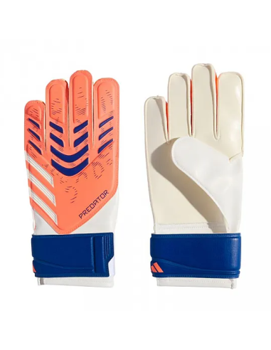 adidas Predator Glove Training Kids Goalkeeper Gloves White and Orange JN5361