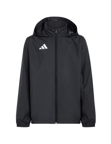 adidas Entrada 26 Multi Kids Jacket Black KQ9077