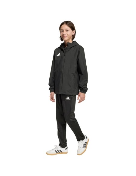 adidas Entrada 26 All Weather Kids Jacket Black JZ9104