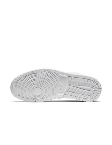 Jordan 1 Low Triple White Tumbled Leather 553558130 MBS