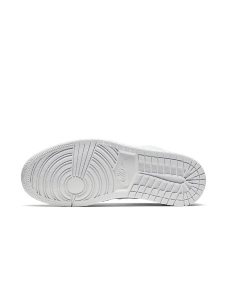 Jordan 1 Low Triple White Tumbled Leather 553558130 MBS