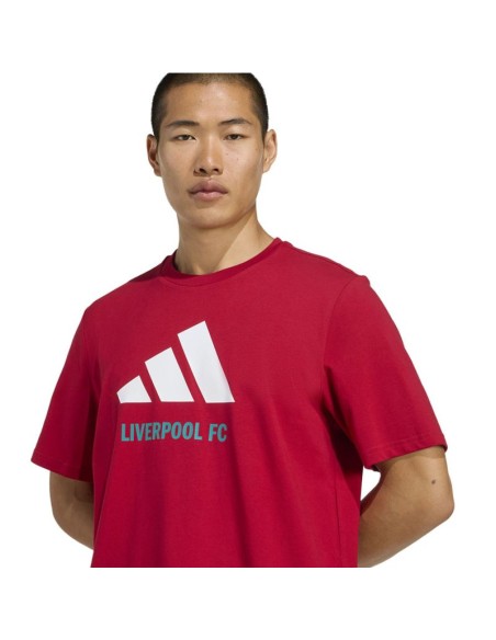 adidas Liverpool FC Seasonal DNA Graphic Tee 2 JY3466