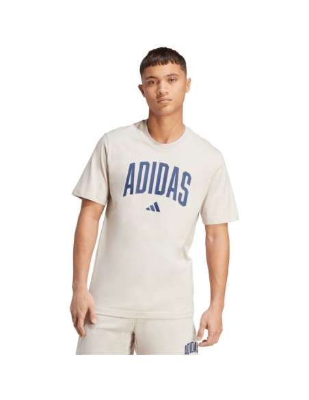 Men's adidas Collegiate Lineage Tshirt beige JM6415