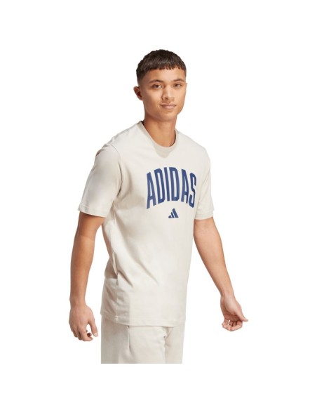 Men's adidas Collegiate Lineage Tshirt beige JM6415