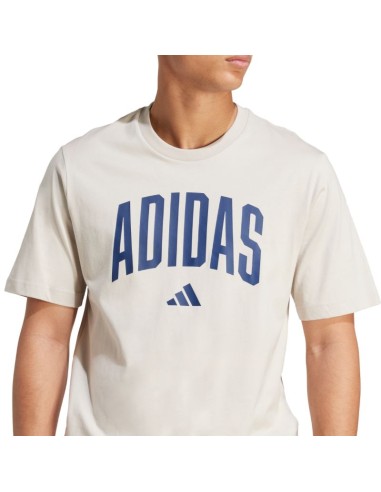 Men's adidas Collegiate Lineage Tshirt beige JM6415