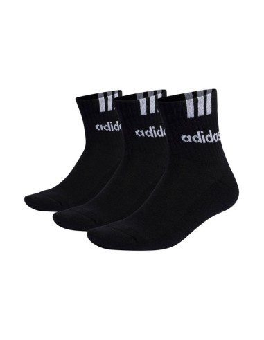 adidas Cushioned 3Stripes Linear HalfCrew socks IC1294