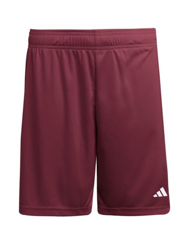 adidas Entrada 26 burgundy kids' shorts JZ6527