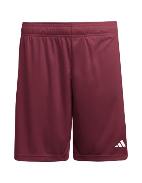 adidas Entrada 26 burgundy kids' shorts JZ6527