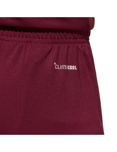 adidas Entrada 26 burgundy kids' shorts JZ6527