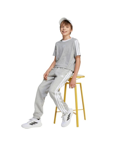 adidas Essentials Light Gray Kids' Pants JY4995