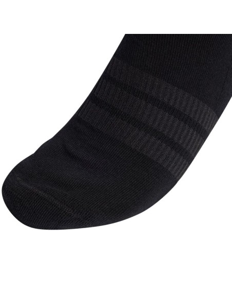 adidas Cushioned Sportswear Crew 3P Socks Black KC9626