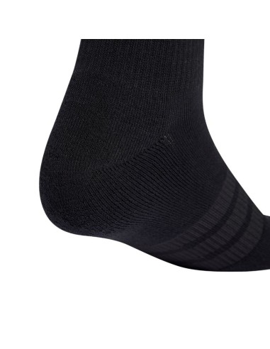 adidas Cushioned Sportswear Crew 3P Socks Black KC9626