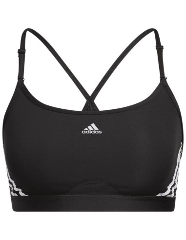 adidas Aeroreact Training LightSupport 3Stripes Bra W HC7862