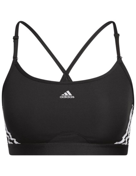 adidas Aeroreact Training LightSupport 3Stripes Bra W HC7862