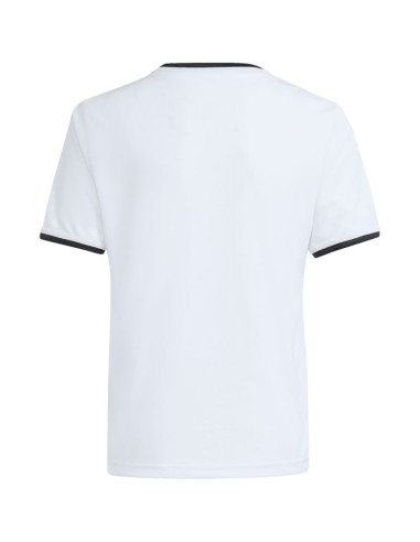 adidas Entrada 26 Jersey for kids white and black JZ2532