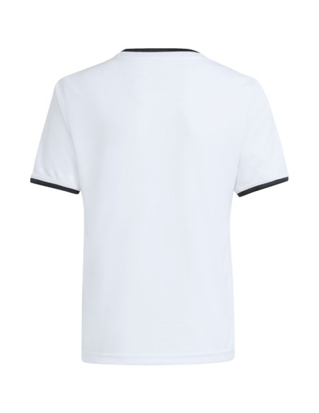 adidas Entrada 26 Jersey for kids white and black JZ2532