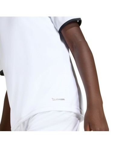 adidas Entrada 26 Jersey for kids white and black JZ2532