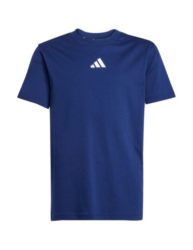 adidas Essentials Tee 160 Navy Blue Kids Tshirt JY0613