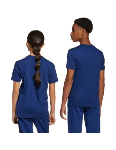 adidas Essentials Tee 160 Navy Blue Kids Tshirt JY0613