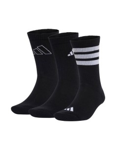 adidas Logo 3 Pairs Socks Black JI6315