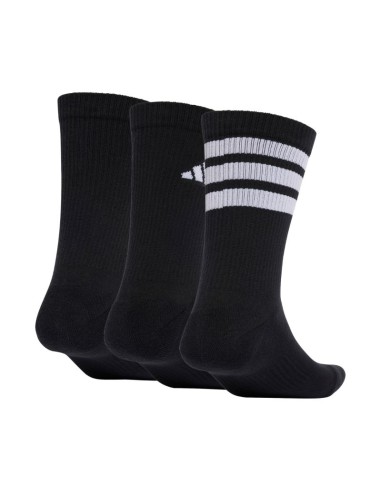 adidas Logo 3 Pairs Socks Black JI6315