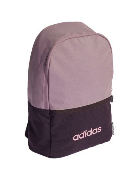 adidas Kids Classic Backpack Pink and Burgundy HN1616