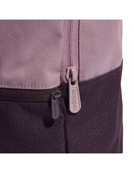 adidas Kids Classic Backpack Pink and Burgundy HN1616