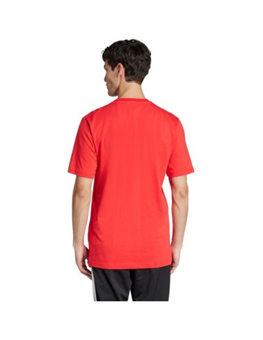 adidas Logo Graphic Men's TShirt Red JJ3934